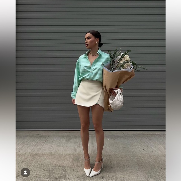 ZARA NEW WITH TAGS SKORT SHORT SKIRT ❤️